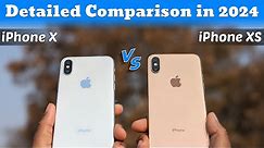 iPhone X VS iPhone XS in 2024🔥Detailed Comparison in Hindi⚡️| Camera Test | PUBG Test…