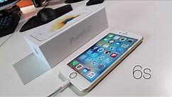Unboxing: Apple iPhone 6s (64GB Gold Unlocked)