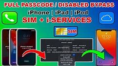 Full Passcode Bypass With Sim| Unlock & Checkra1n Jailbreak Passcode/Disabled iPhone/iPad | Hfz Tool
