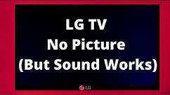 How To Fix LG TV Black Screen With Sound?