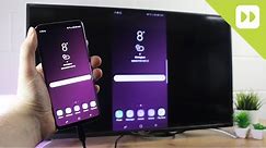 Galaxy S9 / S9 Plus: How to Connect via HDMI to TV (Screen Mirroring Guide)