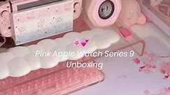 unboxing my pink Apple Watch Series 9 🌸💕 while impatiently waiting for my pink iPhone 15 plus to arrive 🫣 Will you guys be getting your iPhone 15’s? 👀 #applewatch #applewatchseries9 #iphone15 #unboxing #techunboxing #pink #iphone15plus #pinkiphone