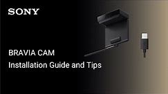 Sony | BRAVIA Cam installation guide