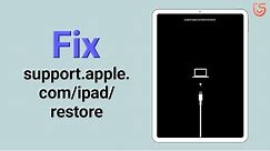 How to Fix support.apple.com/ipad/restore on iPad Air, iPad Pro 2020