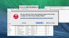 MAC TIPS #1: Completely remove songs from iTunes 12