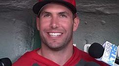 Paul Goldschmidt talks before facing his former team for the first time