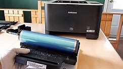 Samsung clp-325w print faded. clt-r407 cleaning,maintenance,reset info - video Dailymotion