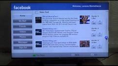 LG Smart TV - How to Use the Facebook App Vol.2