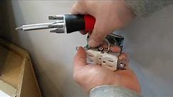 How To Install a Receptacle or Outlet Sideways or Horizontally