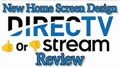 DirecTV Stream New Home Screen Review 👍