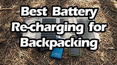 Best power charger for hiking