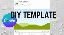 How to Create Your Own Facebook Template