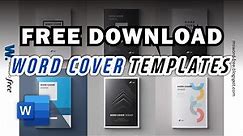 Free Download Word Cover Templates