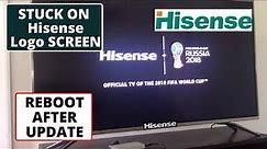 How to Fix Hisense TV Wont Turn On After Update || Hisense TV Stuck On Loading Screen