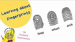 Discovering your fingerprints. Science experiments to do at home with Einstein's Entertainers