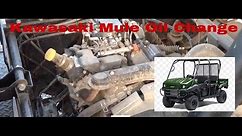 How To Do An Oil Change On A Kawasaki Mule 2015