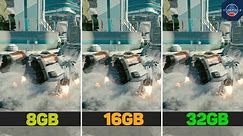 STARFIELD - 8GB vs 16GB vs 32GB RAM How Much Do You Need ?
