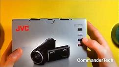 JVC HD Flash Camcorder (GZ-HM30) Unboxing
