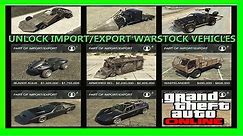 GTA 5 How To Unlock Import/Export WarStock Vehicles DLC Online