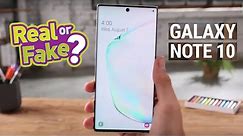 Is Your Galaxy Note 10/ 10+ FAKE or REAL? ( Lets Find out )