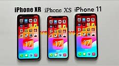 iOS 17 🔥- iPhone 11 vs XS vs XR Speed Test in 2023 | SURPRISING! (HINDI)