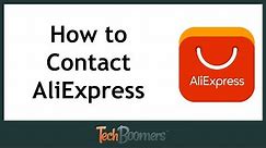 How to Contact AliExpress