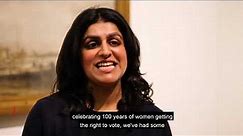 Women in Parliament event - interview with Shabana Mahmood MP