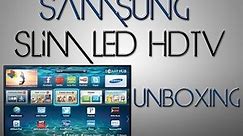 UNBOXING: Samsung 40-Inch 1080p Slim LED Smart HDTV