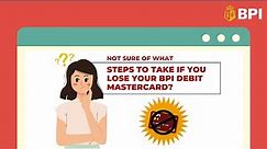 How to block and replace your lost Debit Card online | BPI Debit Mastercard | 2024