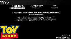 All Closing Films From Disney Pixar 1995 To 2019 PT 1