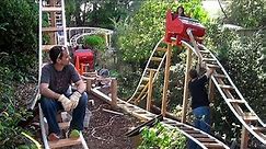 Dad Builds Backyard Rollercoaster For His Son