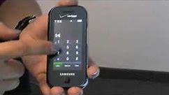 Samsung Glyde (Verizon) First Look