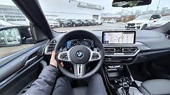 New BMW X3 M40i 2022 Test Drive POV