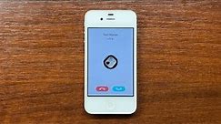 Apple iPhone 4S Twinme App Incoming Call in 2022! (iOS 9.3.6)
