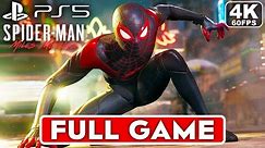 SPIDER-MAN MILES MORALES Gameplay Walkthrough Part 1 FULL GAME [4K 60FPS PS5] - No Commentary