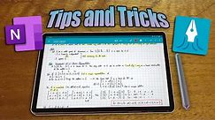 Tips and Tricks for Taking Notes on Tab S6 2020 | OneNote + Squid