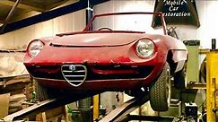 Classic Car Restoration Alfa Spider welding part 5