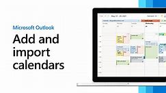 Import Google Calendar to Outlook