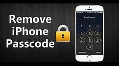 Remove iPhone 11/X/8/8 Plus/7 Passcode without iTunes. 1 Click only