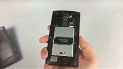 LG G4 How to insert Sim Card