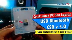 [Review] USB Bluetooth Adapter 5.0 Dongle Wireless Receiver PC Laptop Komputer