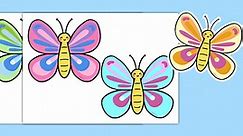 Colourful Butterfly Cut-Outs