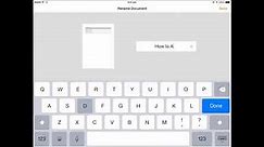 How To Add Table on Pages Application for IPhone and IPad