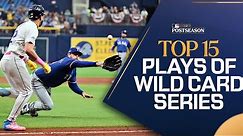 Top Plays of the 2023 Wild Card Series! (CLUTCH home runs & JAW-DROPPING plays)