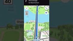 Apple Maps iOS 15 - 3D Interchange in NYC