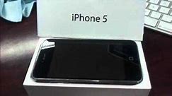 iPhone 5 OFFICIAL UNBOXING AND SETUP