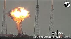 SpaceX Explosion CAUGHT ON TAPE