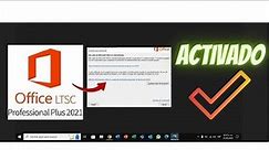*✅Solucionar Error de activación de productos Office 2021 LTSC en Windows10*✅
