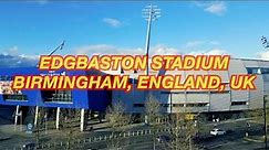 Edgbaston Cricket Stadium, Birmingham, Drone Footage, (4K)