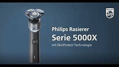 Philips Rasierer Serie 5000X - Gründliche Rasur, extra Hautschutz*